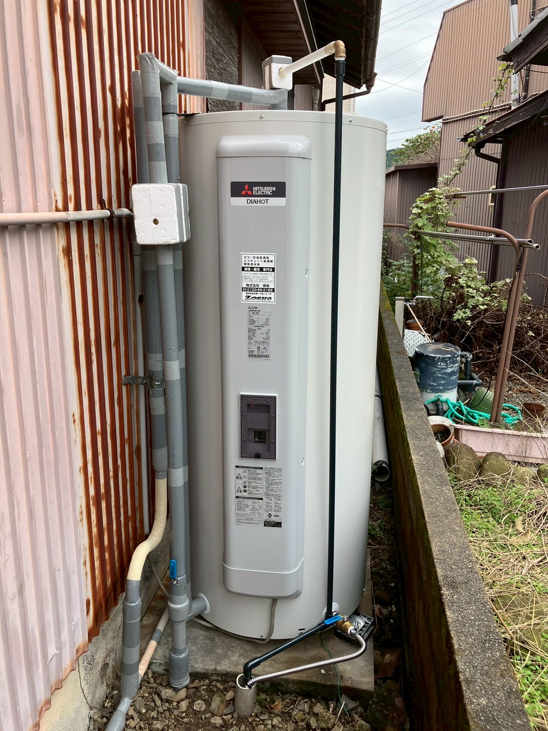 島田市　電気温水器の交換・修理