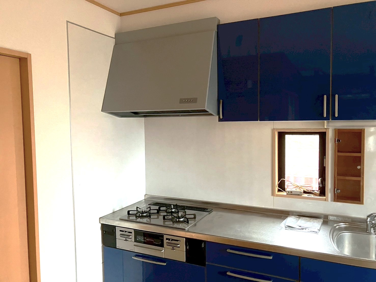 島田市　ガスコンロ交換・修理　レンジフードの交換・修理