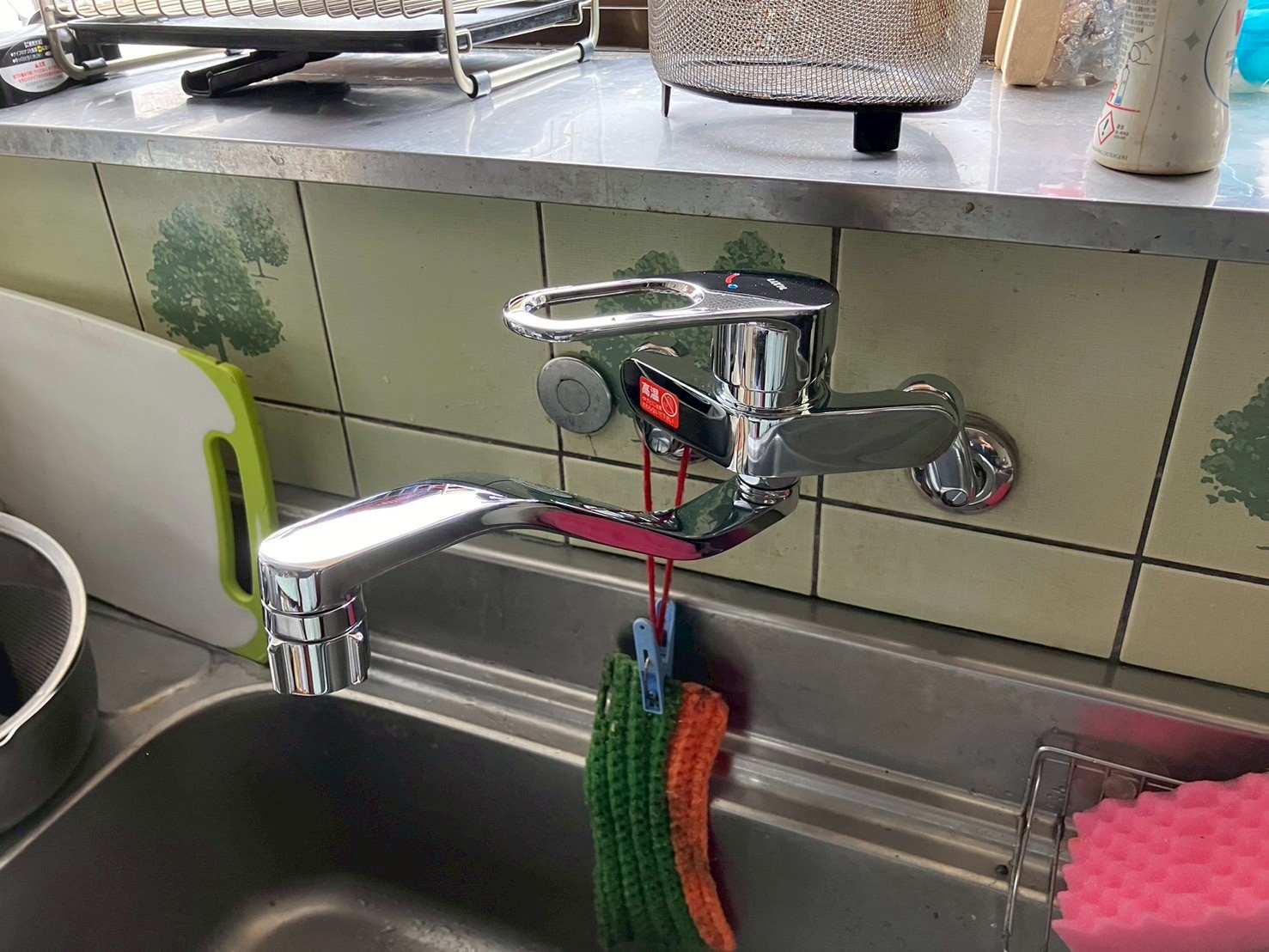 島田市　キッチン水栓交換・修理