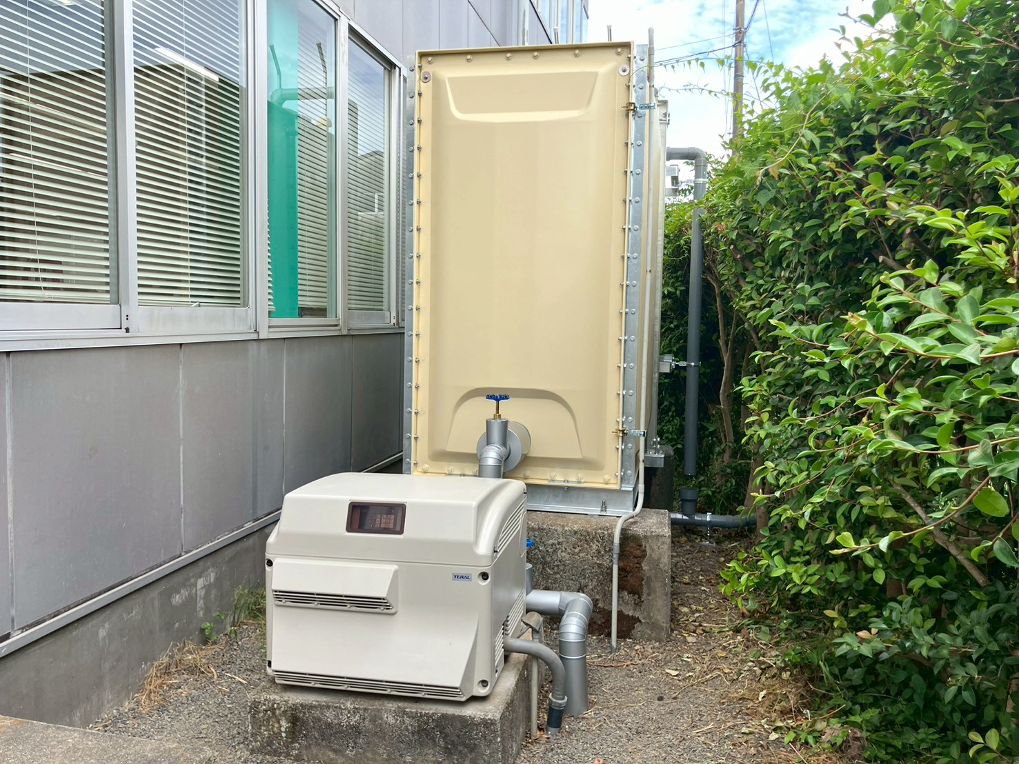 島田市　受水槽修理・交換